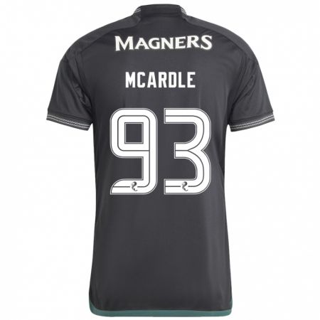 Kandiny Férfi Sean Mcardle #93 Fekete Idegenbeli Jersey 2023/24 Mez Póló Ing