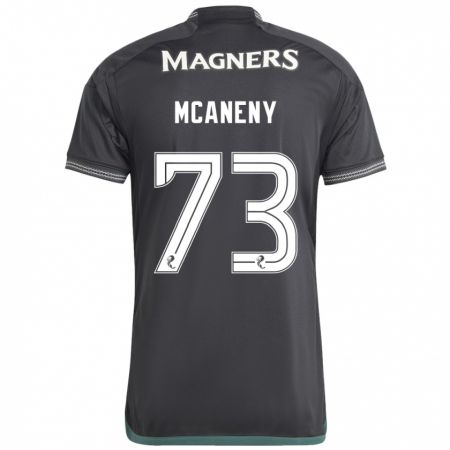 Kandiny Férfi Maria Mcaneny #73 Fekete Idegenbeli Jersey 2023/24 Mez Póló Ing