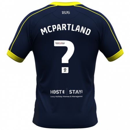 Kandiny Férfi Will Mcpartland #0 Haditengerészet Idegenbeli Jersey 2023/24 Mez Póló Ing