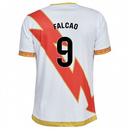 Kandiny Női Radamel Falcao #9 Fehér Hazai Jersey 2023/24 Mez Póló Ing