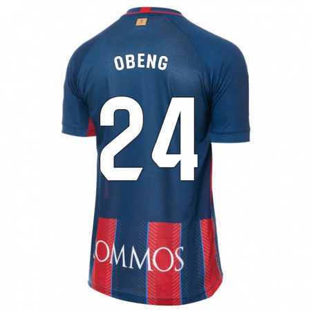 Kandiny Női Samuel Obeng #24 Haditengerészet Hazai Jersey 2023/24 Mez Póló Ing