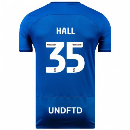 Kandiny Női George Hall #35 Kék Hazai Jersey 2023/24 Mez Póló Ing