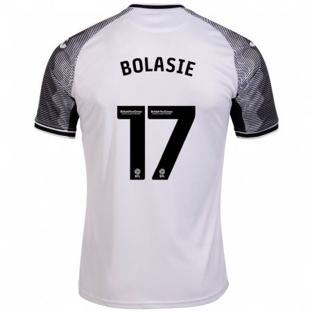 Kandiny Női Yannick Bolasie #17 Fehér Hazai Jersey 2023/24 Mez Póló Ing