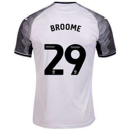 Kandiny Női Nathan Broome #29 Fehér Hazai Jersey 2023/24 Mez Póló Ing