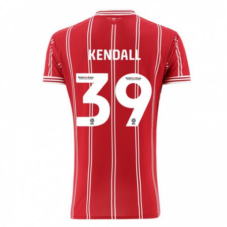 Kandiny Női Maya Kendall #39 Piros Hazai Jersey 2023/24 Mez Póló Ing