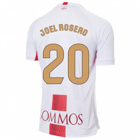 Kandiny Női Alexis Joel Rosero #20 Fehér Idegenbeli Jersey 2023/24 Mez Póló Ing