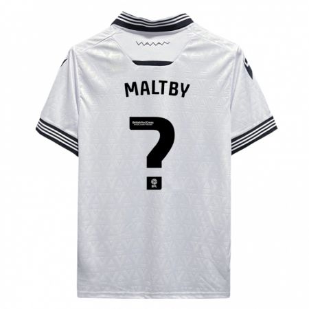 Kandiny Női Mackenzie Maltby #0 Fehér Idegenbeli Jersey 2023/24 Mez Póló Ing