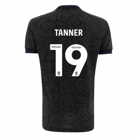 Kandiny Női George Tanner #19 Fekete Idegenbeli Jersey 2023/24 Mez Póló Ing