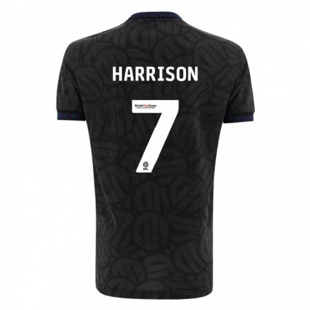 Kandiny Női Abi Harrison #7 Fekete Idegenbeli Jersey 2023/24 Mez Póló Ing