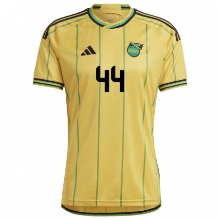 Kandiny Gyermek Jamaica Satara Murray #44 Sárga Hazai Jersey 24-26 Mez Póló Ing