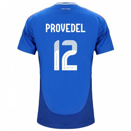 Kandiny Női Olaszország Ivan Provedel #12 Kék Hazai Jersey 24-26 Mez Póló Ing