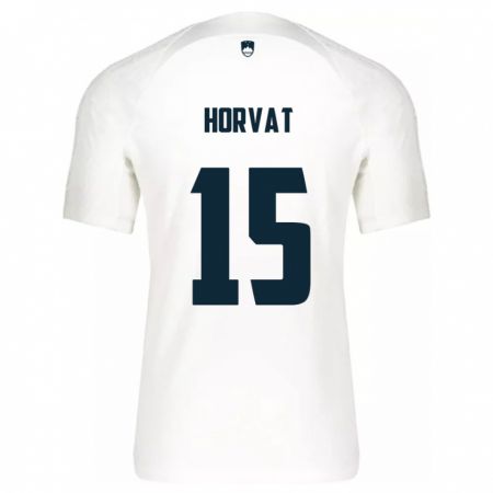 Kandiny Női Szlovénia Tomi Horvat #15 Fehér Hazai Jersey 24-26 Mez Póló Ing