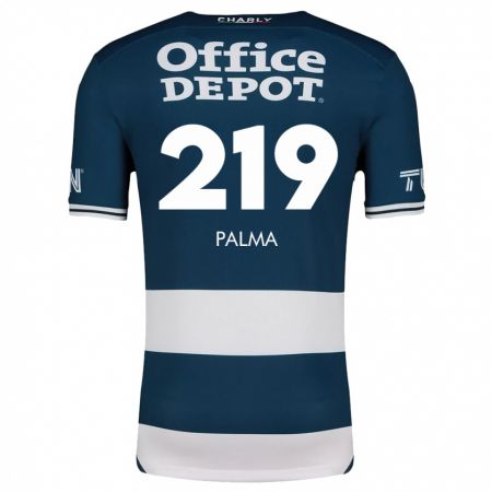 Kandiny Gyermek Pablo Palma #219 Kék Fehér Hazai Jersey 2024/25 Mez Póló Ing