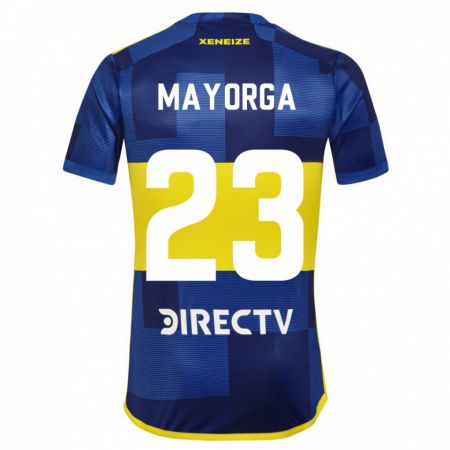 Kandiny Gyermek Miriam Mayorga #23 Kék Sárga Hazai Jersey 2024/25 Mez Póló Ing