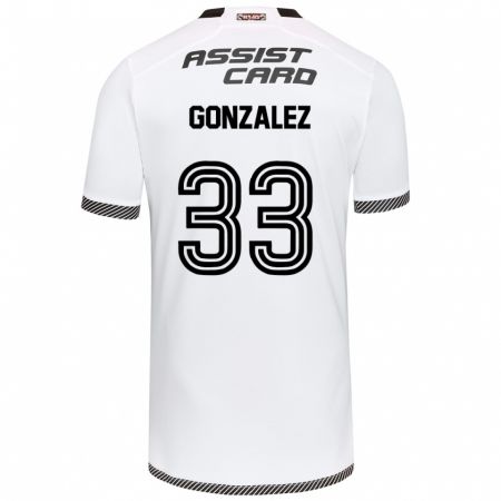 Kandiny Gyermek Ramiro González #33 Fehér Fekete Hazai Jersey 2024/25 Mez Póló Ing