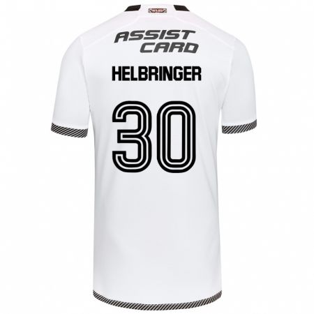 Kandiny Gyermek Aixa Helbringer #30 Fehér Fekete Hazai Jersey 2024/25 Mez Póló Ing