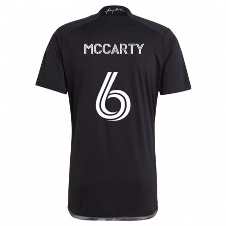 Kandiny Gyermek Dax Mccarty #6 Fekete Idegenbeli Jersey 2024/25 Mez Póló Ing