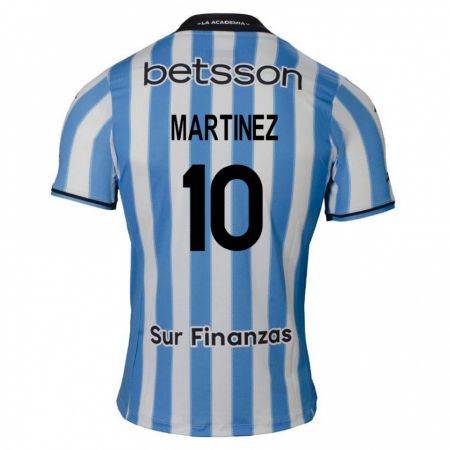 Kandiny Férfi Roger Martínez #10 Kék Fehér Fekete Hazai Jersey 2024/25 Mez Póló Ing