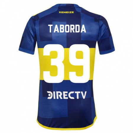 Kandiny Férfi Vicente Taborda #39 Kék Sárga Hazai Jersey 2024/25 Mez Póló Ing