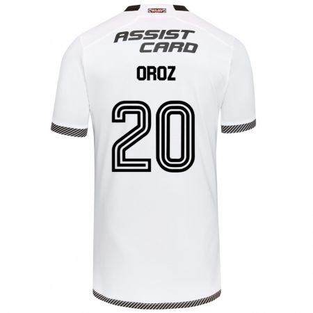 Kandiny Férfi Alexander Oroz #20 Fehér Fekete Hazai Jersey 2024/25 Mez Póló Ing