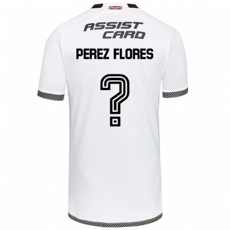 Kandiny Férfi Benjamín Pérez Flores #0 Fehér Fekete Hazai Jersey 2024/25 Mez Póló Ing