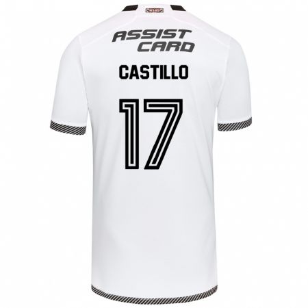 Kandiny Férfi Fabián Castillo #17 Fehér Fekete Hazai Jersey 2024/25 Mez Póló Ing