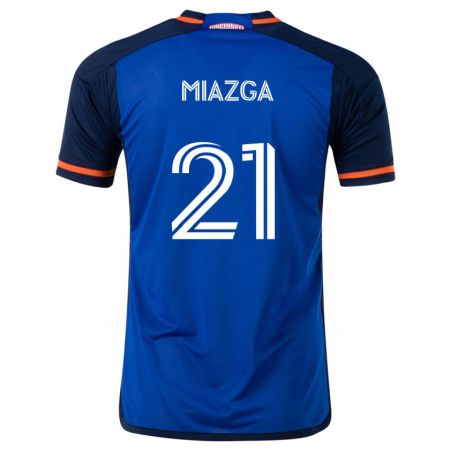 Kandiny Női Matt Miazga #21 Kék Fehér Hazai Jersey 2024/25 Mez Póló Ing