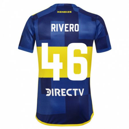 Kandiny Női Simón Rivero #46 Kék Sárga Hazai Jersey 2024/25 Mez Póló Ing