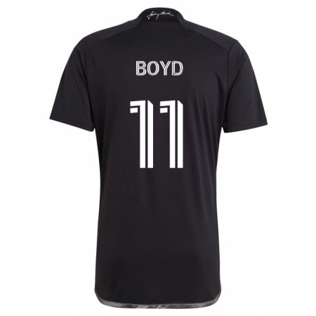 Kandiny Női Tyler Boyd #11 Fekete Idegenbeli Jersey 2024/25 Mez Póló Ing