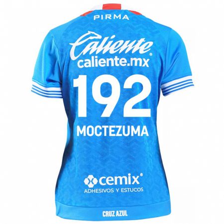 Kandiny Gyermek Brayan Moctezuma #192 Égszínkék Hazai Jersey 2024/25 Mez Póló Ing