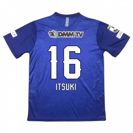 Kandiny Gyermek Itsuki Oda #16 Sötétkék Hazai Jersey 2024/25 Mez Póló Ing