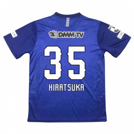 Kandiny Gyermek Yuto Hiratsuka #35 Sötétkék Hazai Jersey 2024/25 Mez Póló Ing