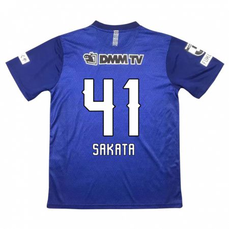 Kandiny Gyermek Daiki Sakata #41 Sötétkék Hazai Jersey 2024/25 Mez Póló Ing