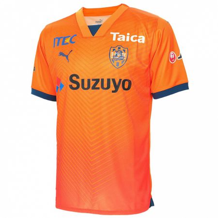 Kandiny Gyermek Ryohei Shirasaki #41 Orange Blue Hazai Jersey 2024/25 Mez Póló Ing