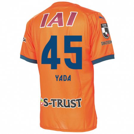 Kandiny Gyermek Ryunosuke Yada #45 Orange Blue Hazai Jersey 2024/25 Mez Póló Ing