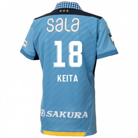 Kandiny Gyermek Keita Takahata #18 Kék Fekete Hazai Jersey 2024/25 Mez Póló Ing