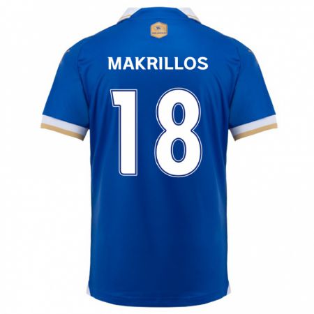 Kandiny Gyermek Peter Makrillos #18 Kék Fehér Hazai Jersey 2024/25 Mez Póló Ing