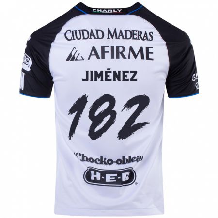 Kandiny Gyermek Carlos Jiménez #182 Fekete Kék Hazai Jersey 2024/25 Mez Póló Ing