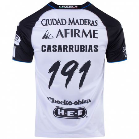 Kandiny Gyermek Aaron Casarrubias #191 Fekete Kék Hazai Jersey 2024/25 Mez Póló Ing