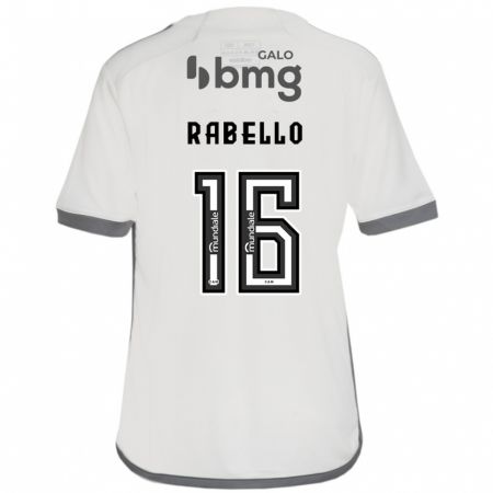 Kandiny Gyermek Igor Rabello #16 Törtfehér Idegenbeli Jersey 2024/25 Mez Póló Ing