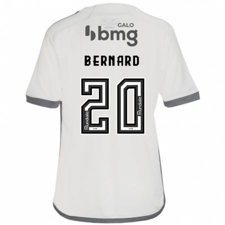 Kandiny Gyermek Bernard #20 Törtfehér Idegenbeli Jersey 2024/25 Mez Póló Ing