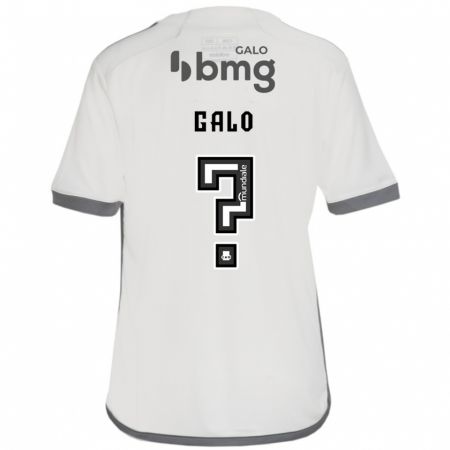 Kandiny Gyermek Diego Galo #0 Törtfehér Idegenbeli Jersey 2024/25 Mez Póló Ing