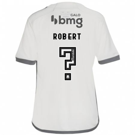 Kandiny Gyermek Robert Pinto #0 Törtfehér Idegenbeli Jersey 2024/25 Mez Póló Ing