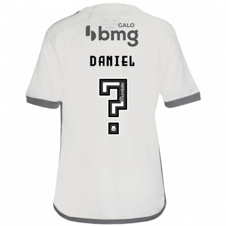 Kandiny Gyermek Lucas Daniel #0 Törtfehér Idegenbeli Jersey 2024/25 Mez Póló Ing