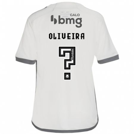 Kandiny Gyermek Pedro Oliveira #0 Törtfehér Idegenbeli Jersey 2024/25 Mez Póló Ing