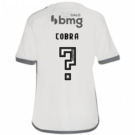 Kandiny Gyermek Pedro Cobra #0 Törtfehér Idegenbeli Jersey 2024/25 Mez Póló Ing