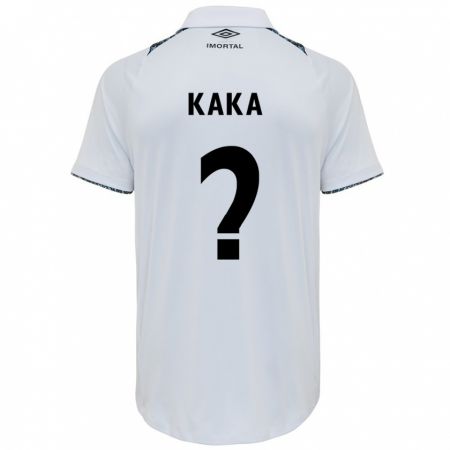 Kandiny Gyermek Kaká #0 Fehér Kék Idegenbeli Jersey 2024/25 Mez Póló Ing