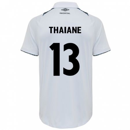 Kandiny Gyermek Thaiane #13 Fehér Kék Idegenbeli Jersey 2024/25 Mez Póló Ing