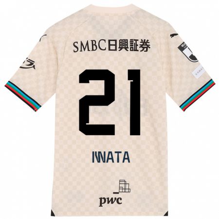 Kandiny Gyermek Kantaro Iwata #21 Fehér Szürke Idegenbeli Jersey 2024/25 Mez Póló Ing