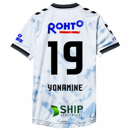 Kandiny Gyermek Kotaro Yonamine #19 Fehér Fekete Idegenbeli Jersey 2024/25 Mez Póló Ing